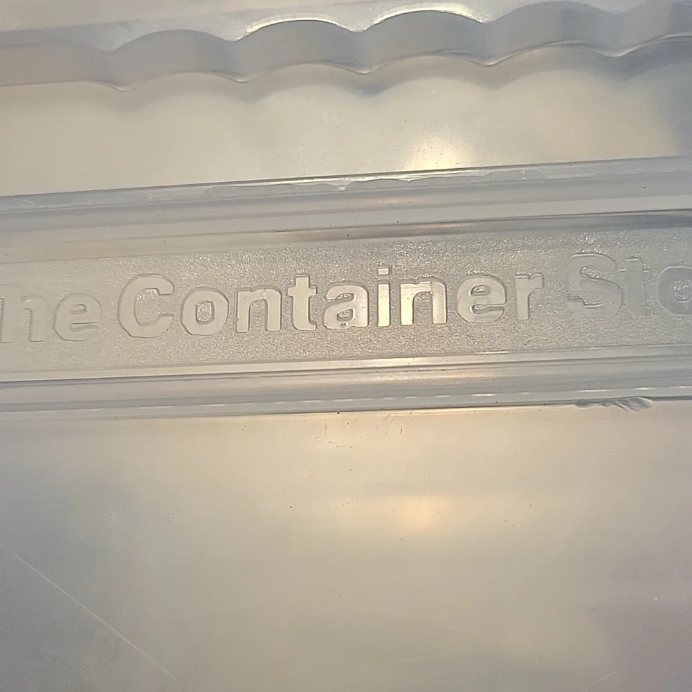 Clear Storage Bin